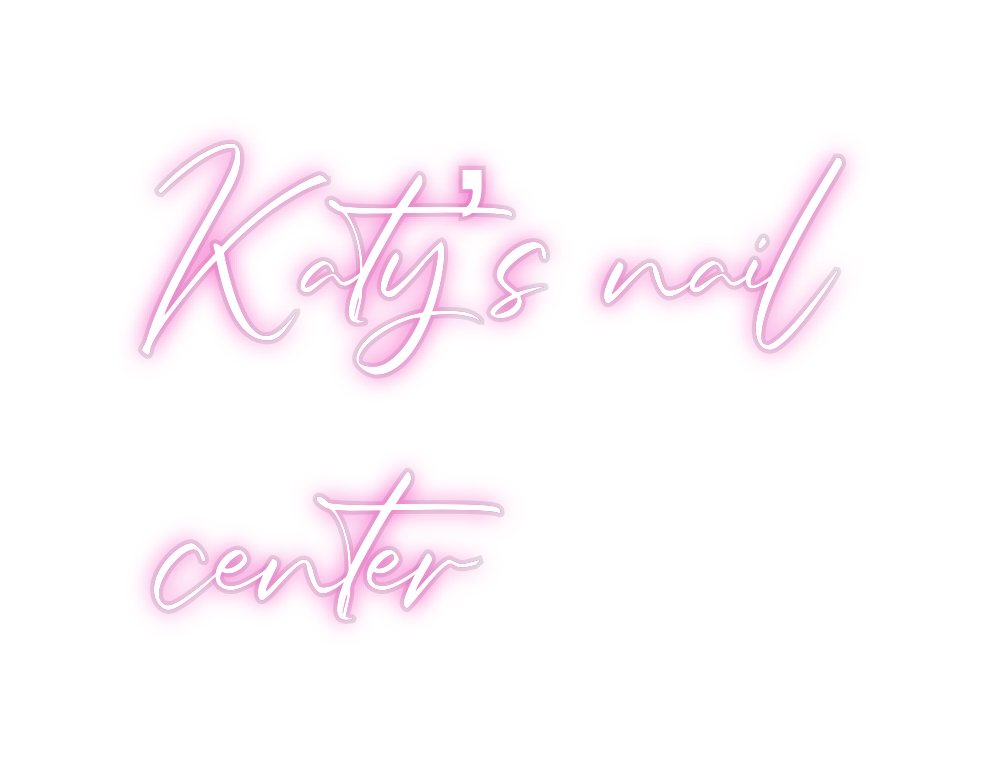 Custom Neon: Katy’s nail
c...