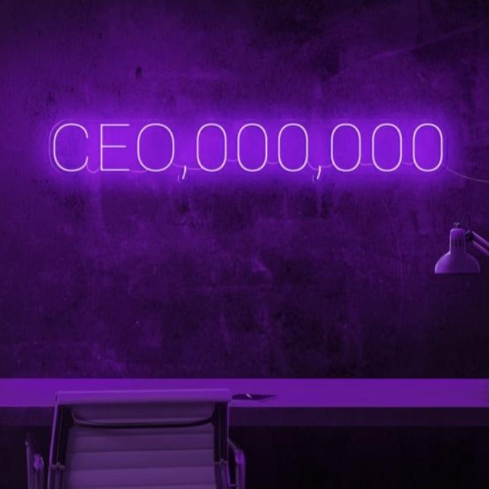 CEO,000,000 Neon sign - ELECTROLUXE