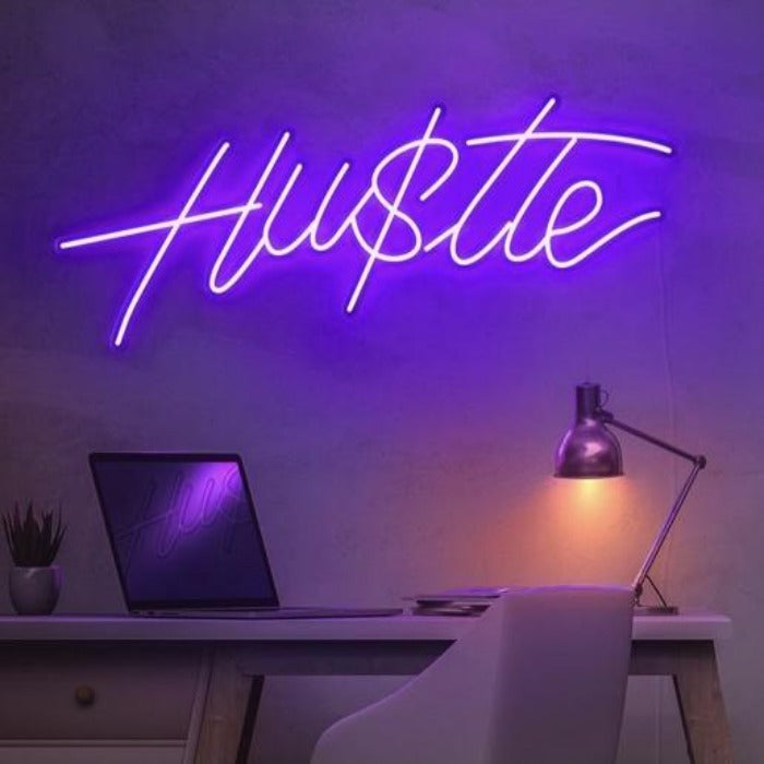 Hu$tle Neon Sign - ELECTROLUXE