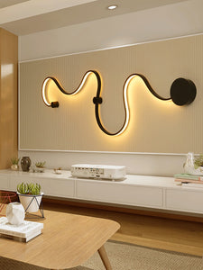 Modern Black-White LED Wandlamp - ELECTROLUXE