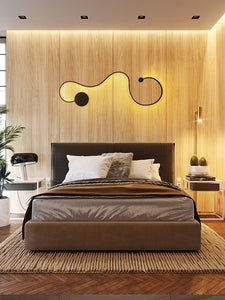 Modern Black-White LED Wandlamp - ELECTROLUXE
