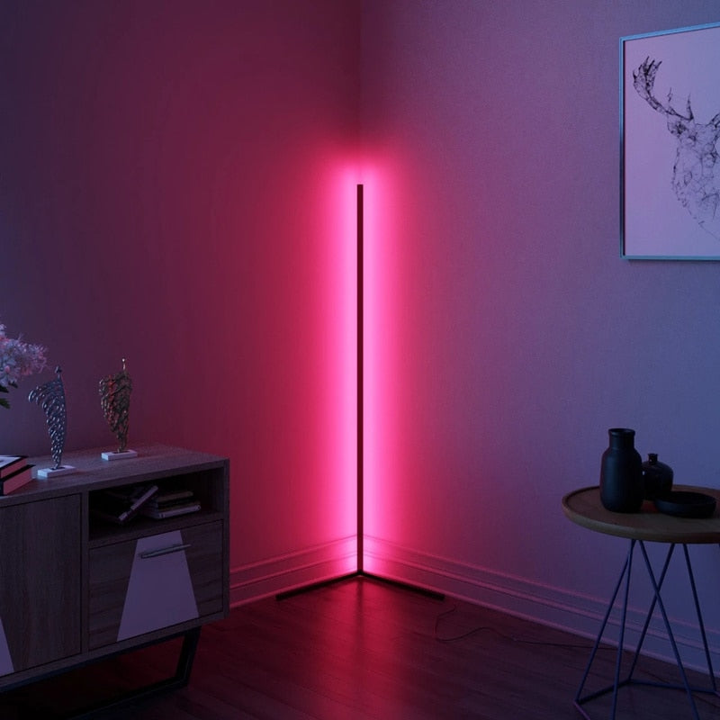 Minimalist RGB LED Floor Lamp - ELECTROLUXE