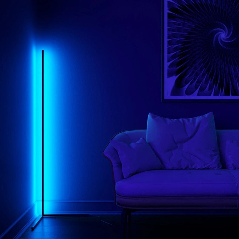 Minimalist RGB LED Floor Lamp - ELECTROLUXE