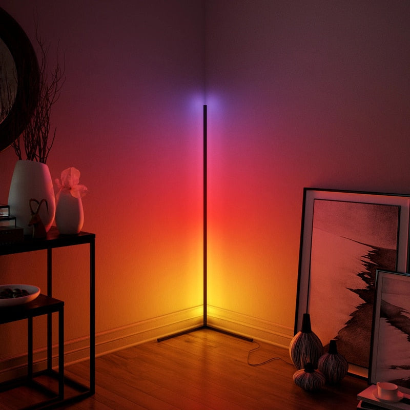 Minimalist RGB LED Floor Lamp - ELECTROLUXE