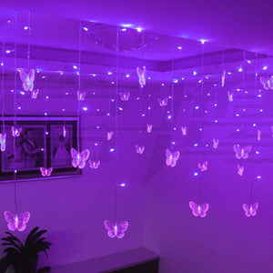 LED Butterfly Strip Curtain Lights - ELECTROLUXE
