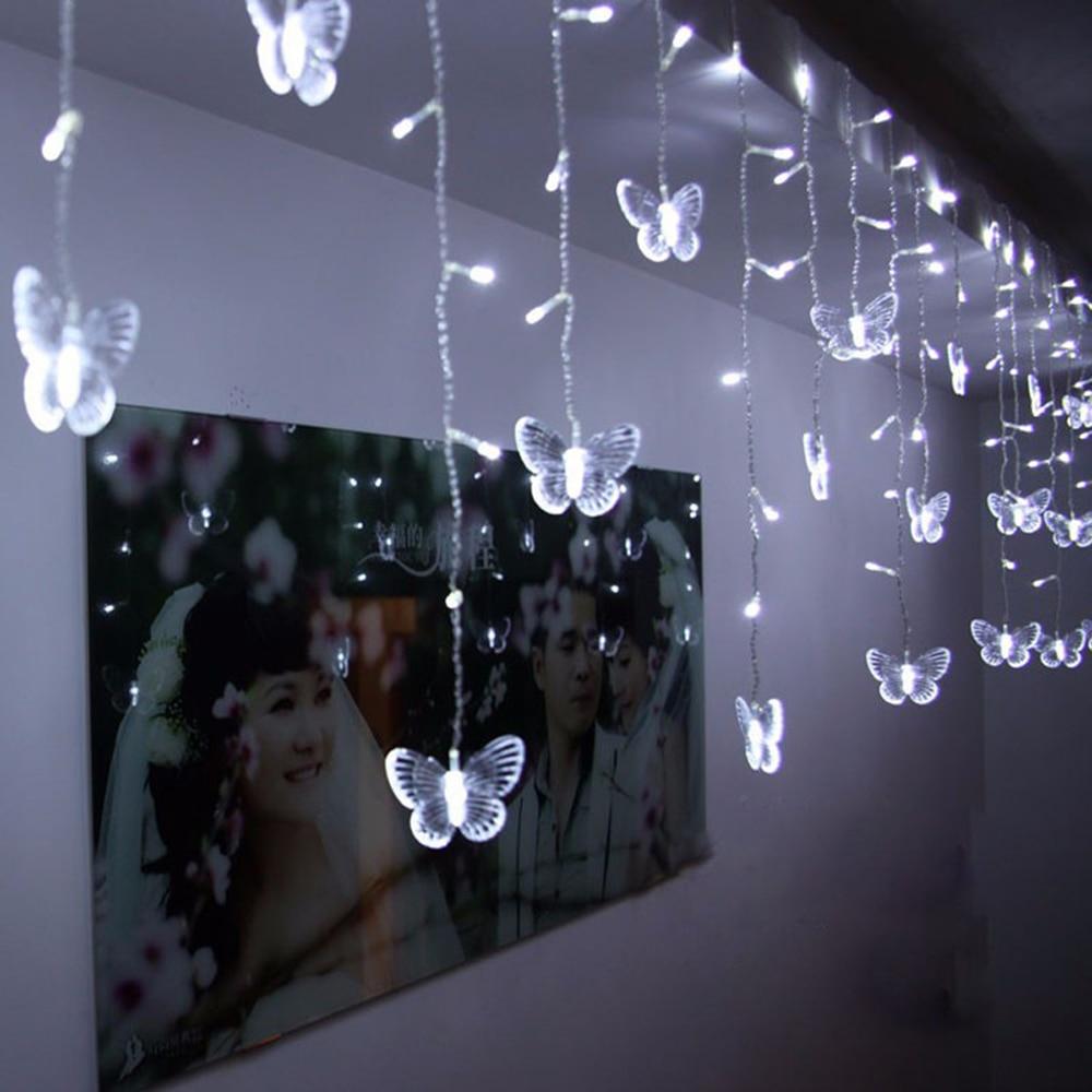 LED Butterfly Strip Curtain Lights - ELECTROLUXE