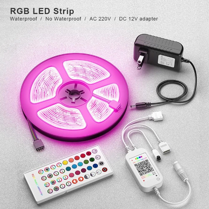 Bluetooth Music LED Strip Lights - ELECTROLUXE