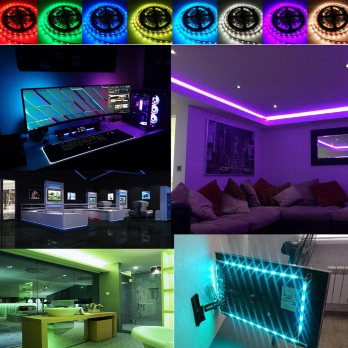 Bluetooth Music LED Strip Lights - ELECTROLUXE