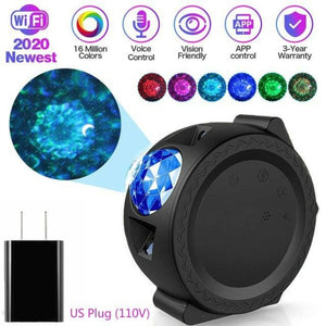 Starry Night with Moon & Ocean Wave Sky LED Projector - ELECTROLUXE