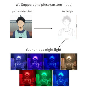 RGB Custom Acrylic Lamp - ELECTROLUXE