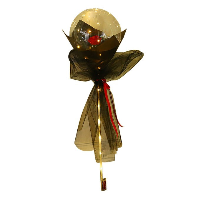 Luminous Rose Balloon Bouquet - ELECTROLUXE