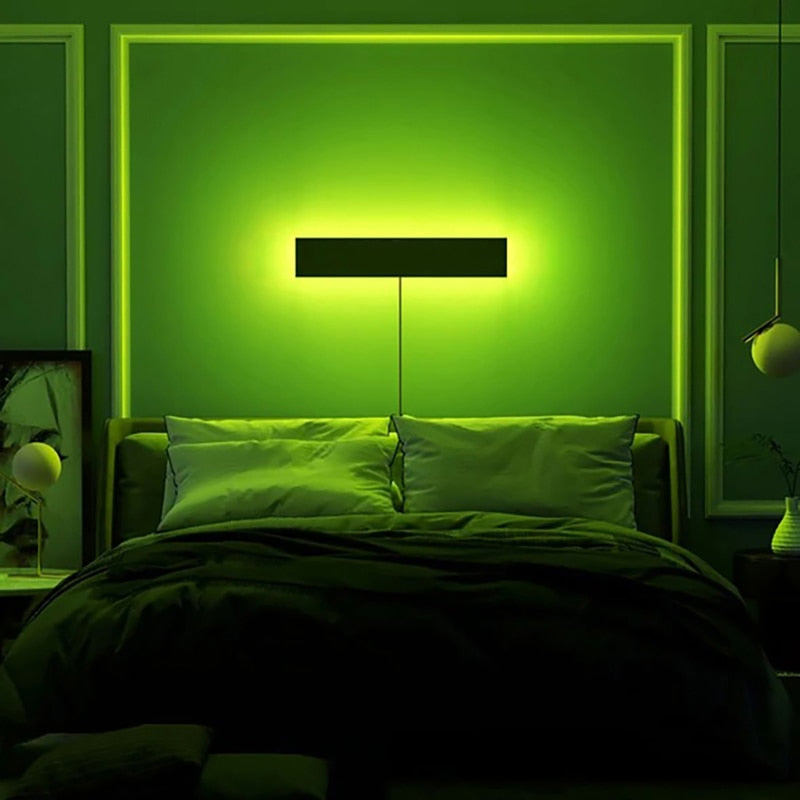 Minimalist RGB LED Ultra Thin Wall Lamp - ELECTROLUXE