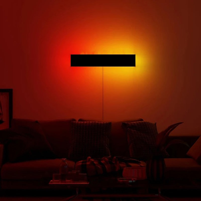 Minimalist RGB LED Ultra Thin Wall Lamp - ELECTROLUXE