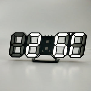 Modern Design 3D Digital Wall Clock - ELECTROLUXE