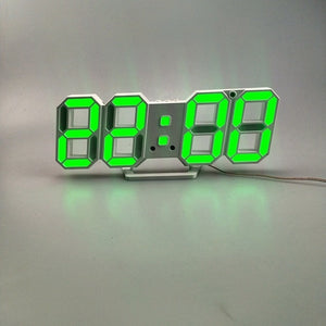 Modern Design 3D Digital Wall Clock - ELECTROLUXE