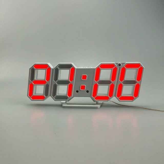 Modern Design 3D Digital Wall Clock - ELECTROLUXE