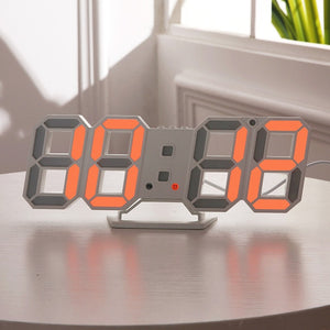 Modern Design 3D Digital Wall Clock - ELECTROLUXE