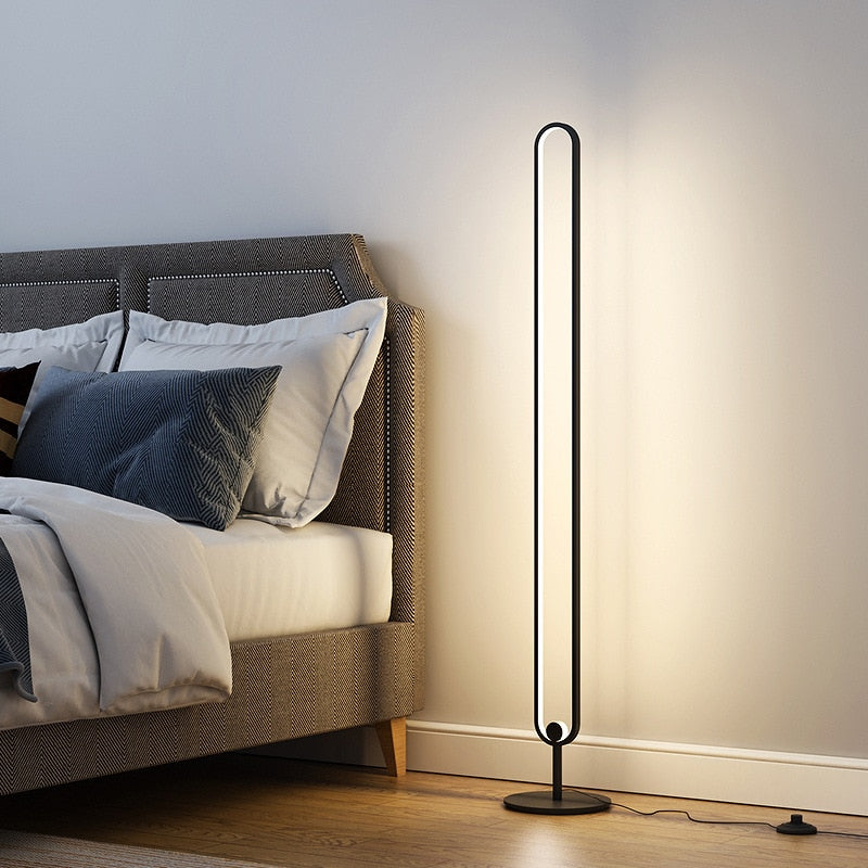 Round Minimalist Floor Lamp - ELECTROLUXE