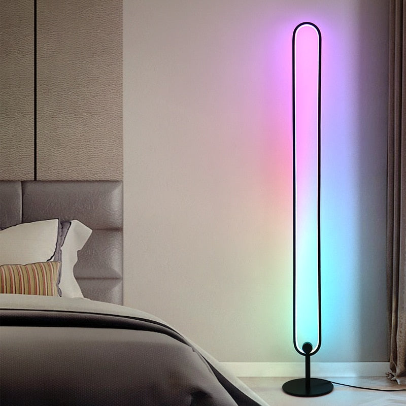Round Minimalist Floor Lamp - ELECTROLUXE