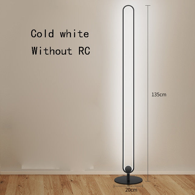 Round Minimalist Floor Lamp - ELECTROLUXE