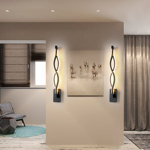 Abstract Minimalist LED Wall Lamp - ELECTROLUXE