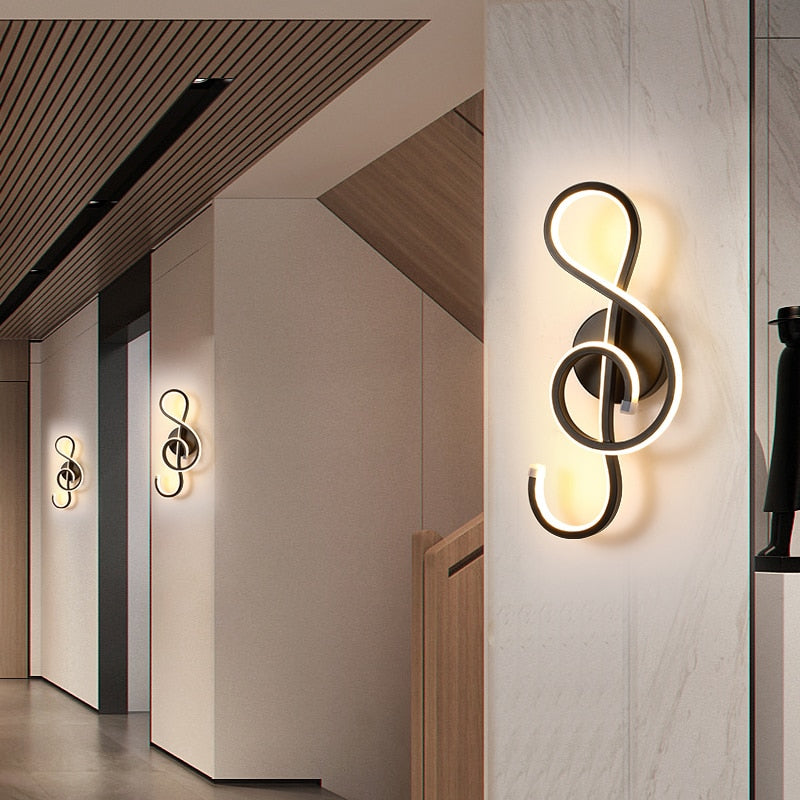 Abstract Minimalist LED Wall Lamp - ELECTROLUXE
