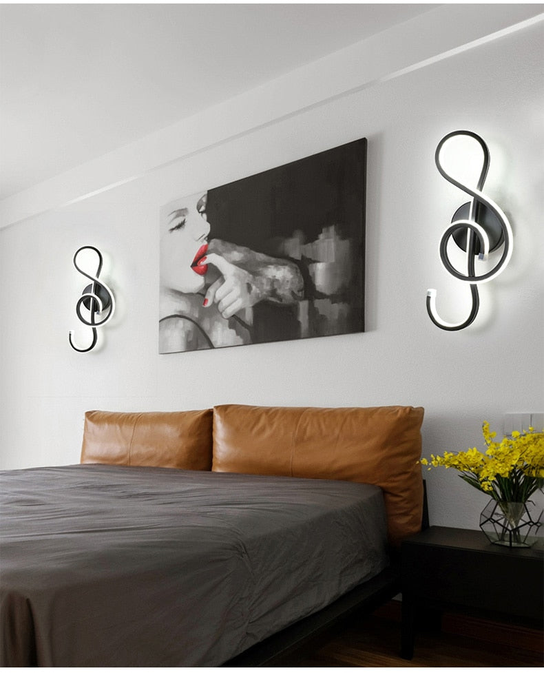 Abstract Minimalist LED Wall Lamp - ELECTROLUXE