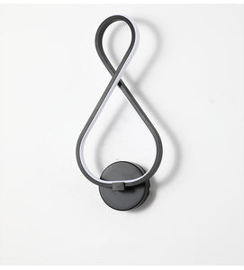 Abstract Minimalist LED Wall Lamp - ELECTROLUXE