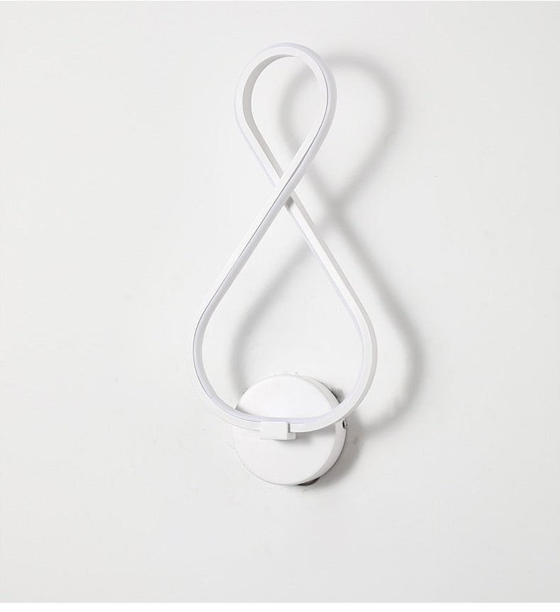 Abstract Minimalist LED Wall Lamp - ELECTROLUXE