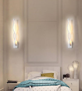 Abstract Minimalist LED Wall Lamp - ELECTROLUXE