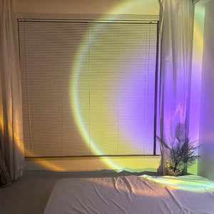 Rainbow Sunset Projector Lamp - ELECTROLUXE