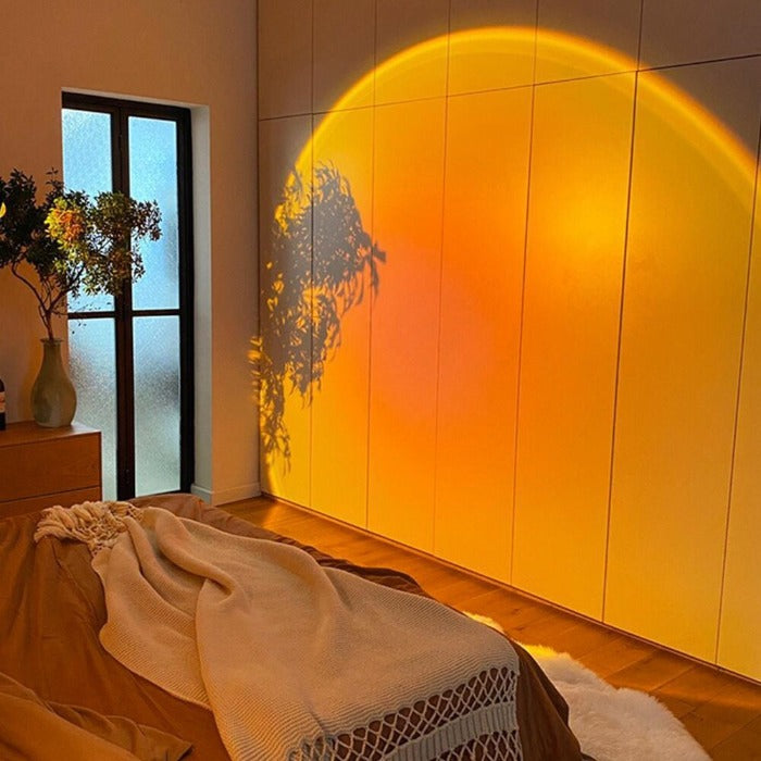 Rainbow Sunset Projector Lamp - ELECTROLUXE