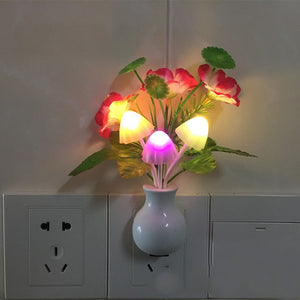 Floral Mushroom Night Lamp - ELECTROLUXE