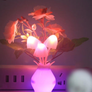 Floral Mushroom Night Lamp - ELECTROLUXE