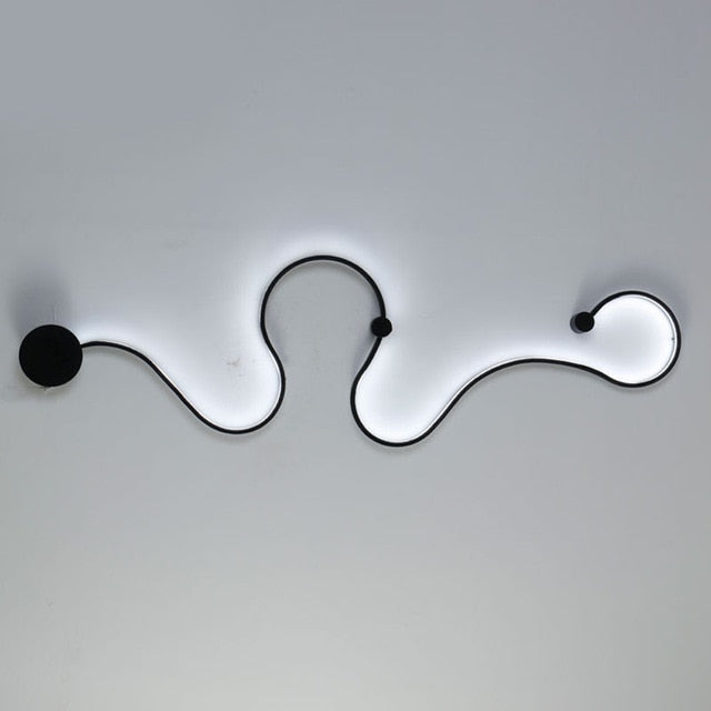 Modern Black-White LED Wandlamp - ELECTROLUXE